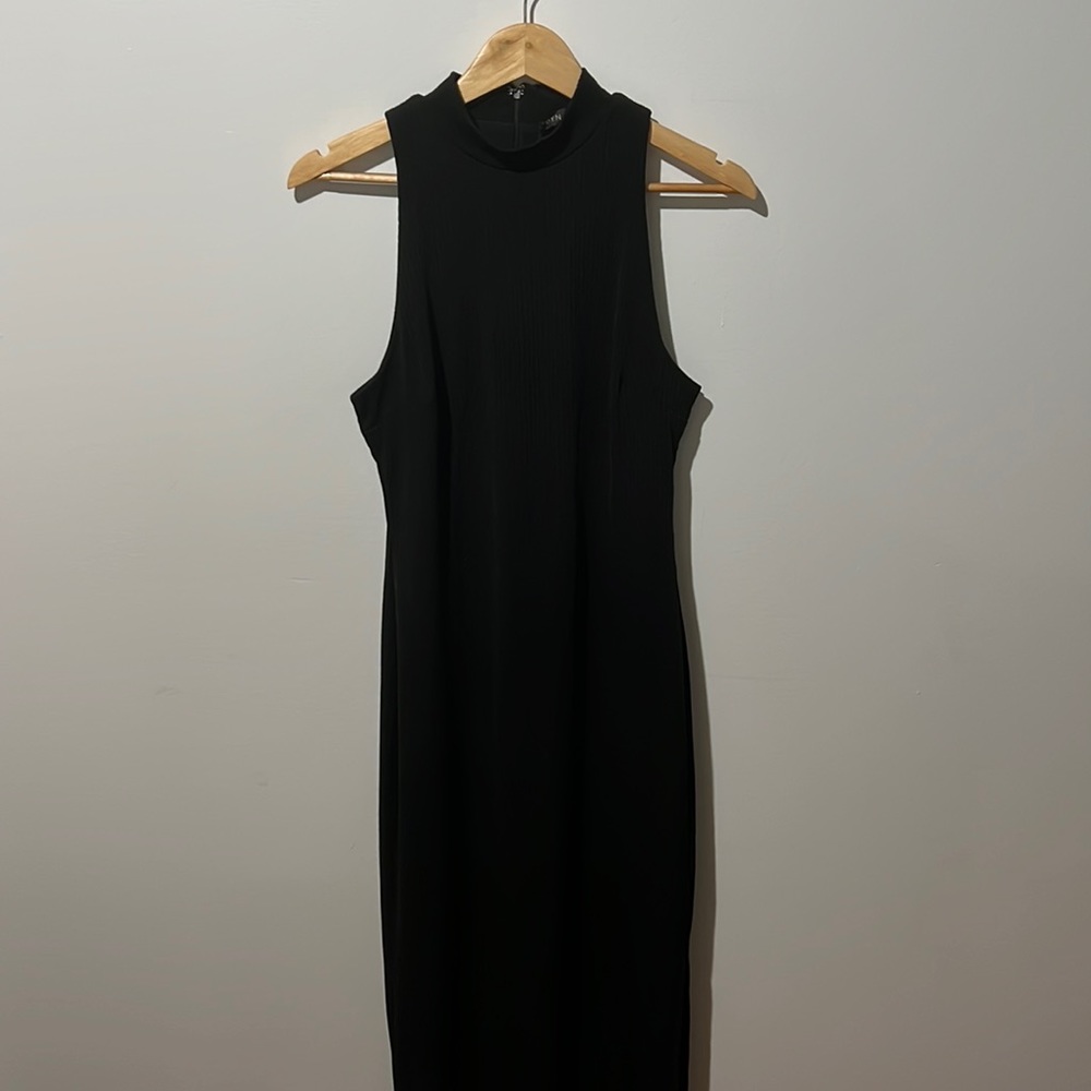 Mockneck Maxi Dress